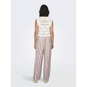 Only Siesta Pull Up Linen Trouser